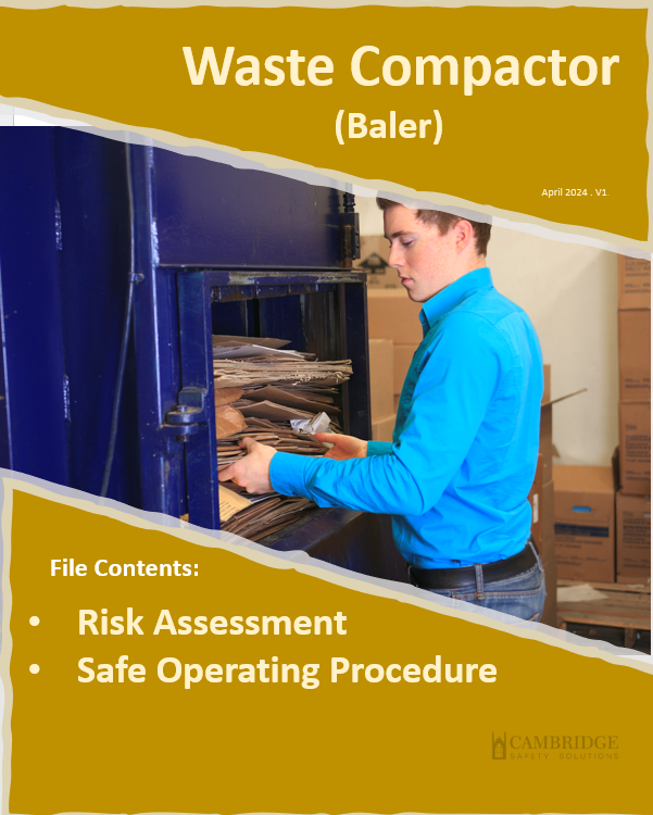 Waste Compactor (Baler) - Risk Assessment
